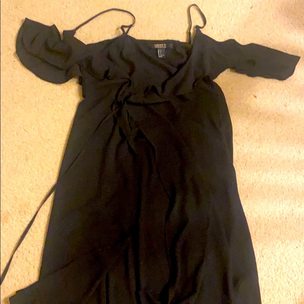 Black dress/cardigan